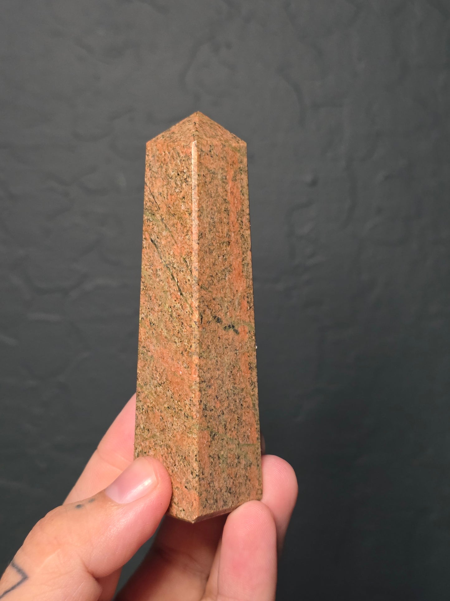 Unakite Obelisk