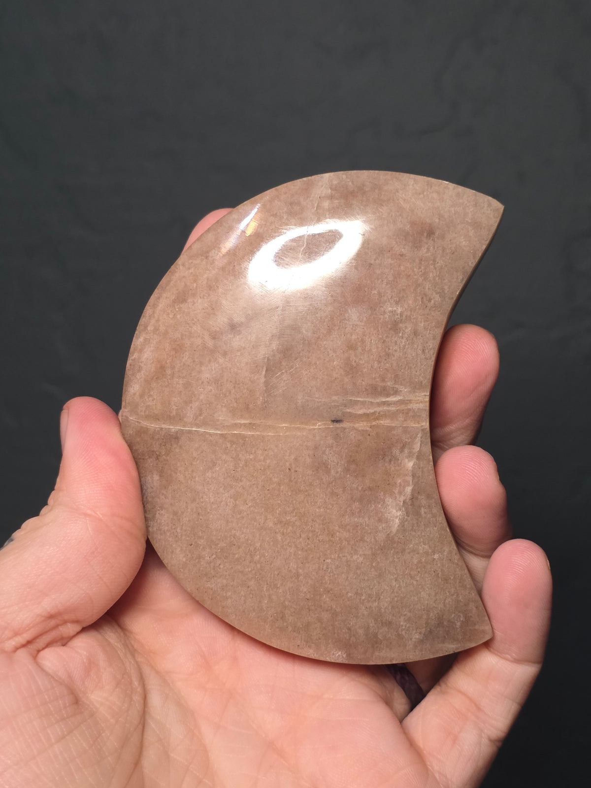 Peach Moonstone Moon