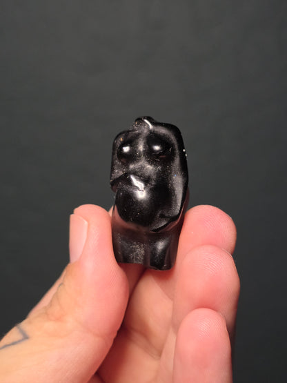 Mini Obsidian Carvings