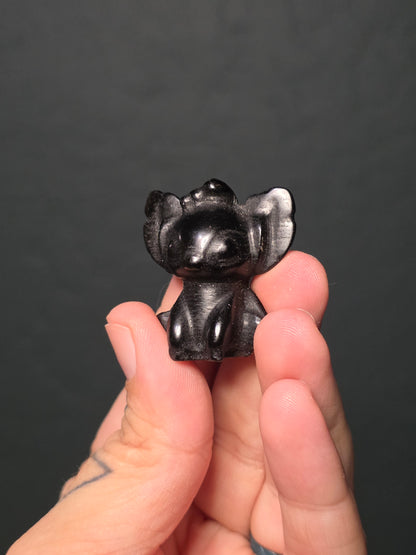 Mini Obsidian Carvings