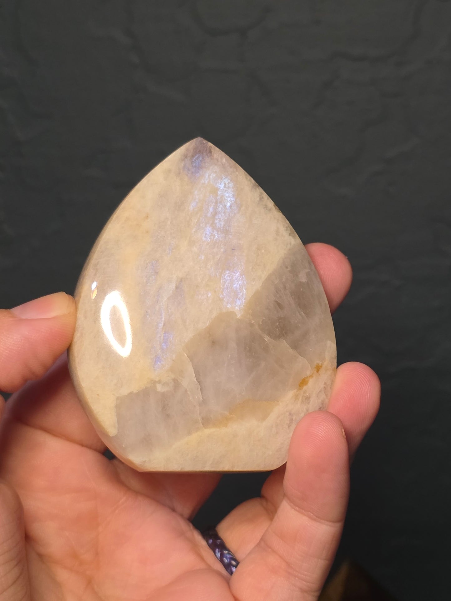 Moonstone/Sunstone Tear Drop