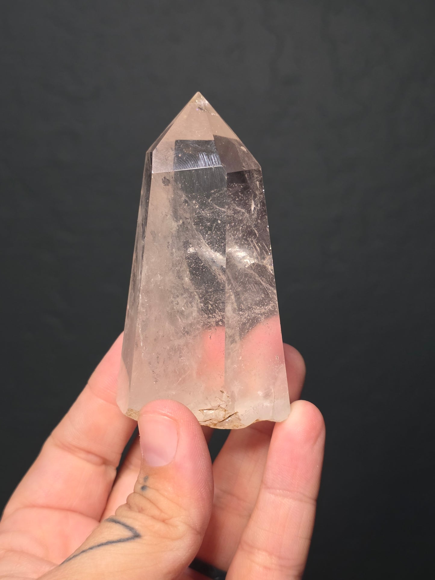 Chunky Clear Quartz Tower