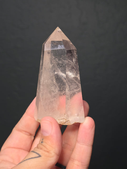 Chunky Clear Quartz Tower