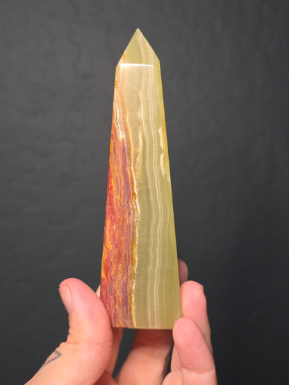 Green Onyx Obelisk