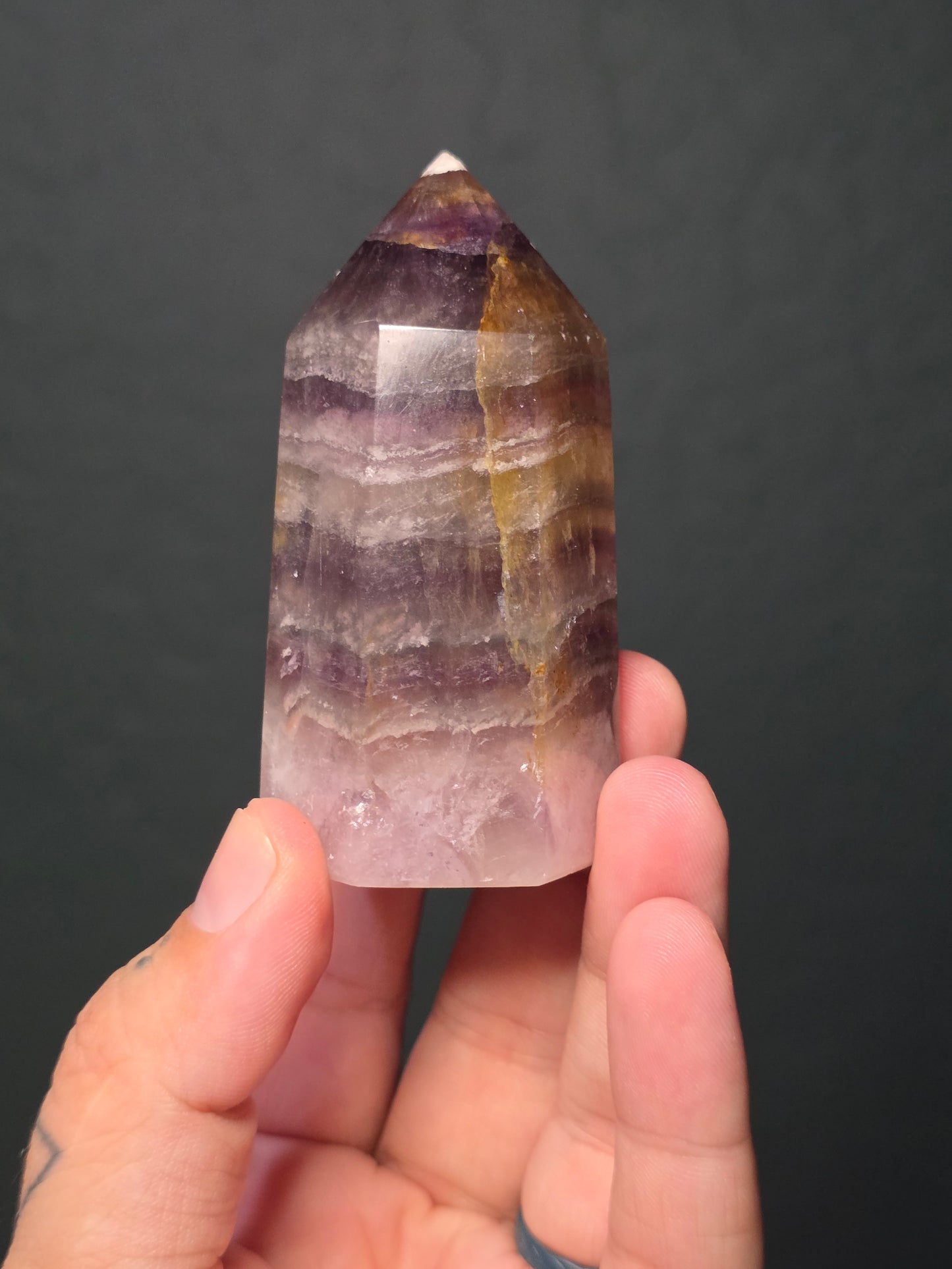 Small Rainbow Fluorite Towers