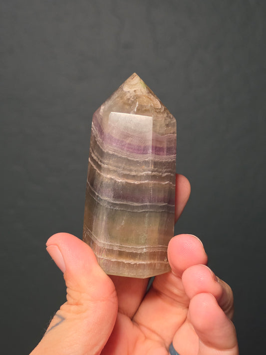 Small Rainbow Fluorite Towers