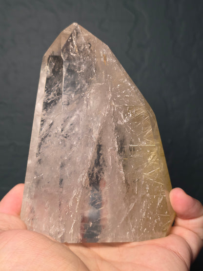 Large Chunky Rutilated Quartz Tower