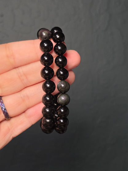 Rainbow Obsidian Bracelet