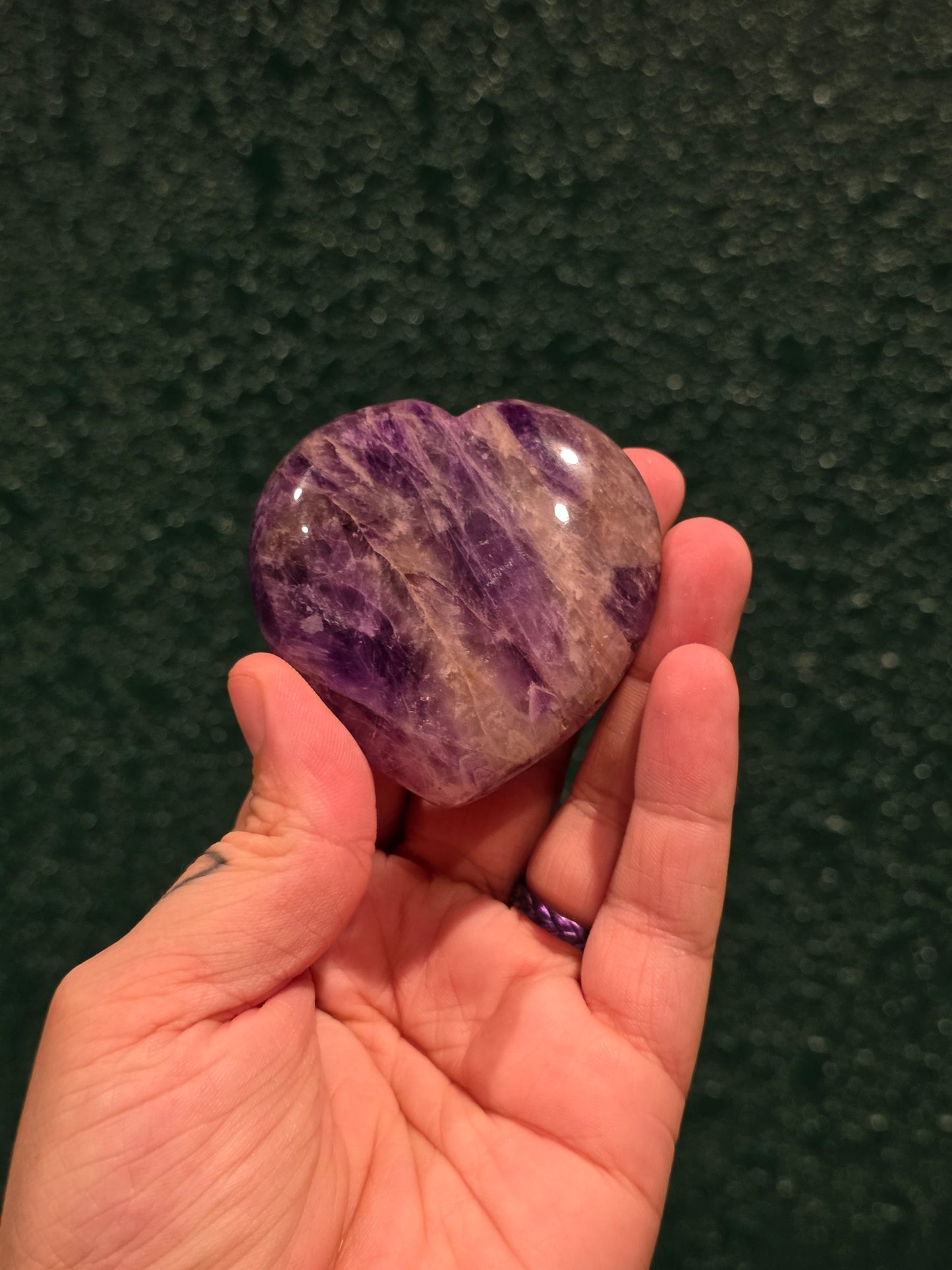 Dream Amethyst Heart