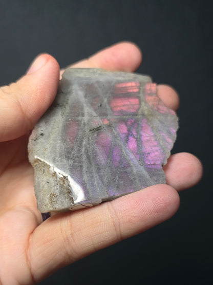 Sunset Labradorite Half Polished Freeforms