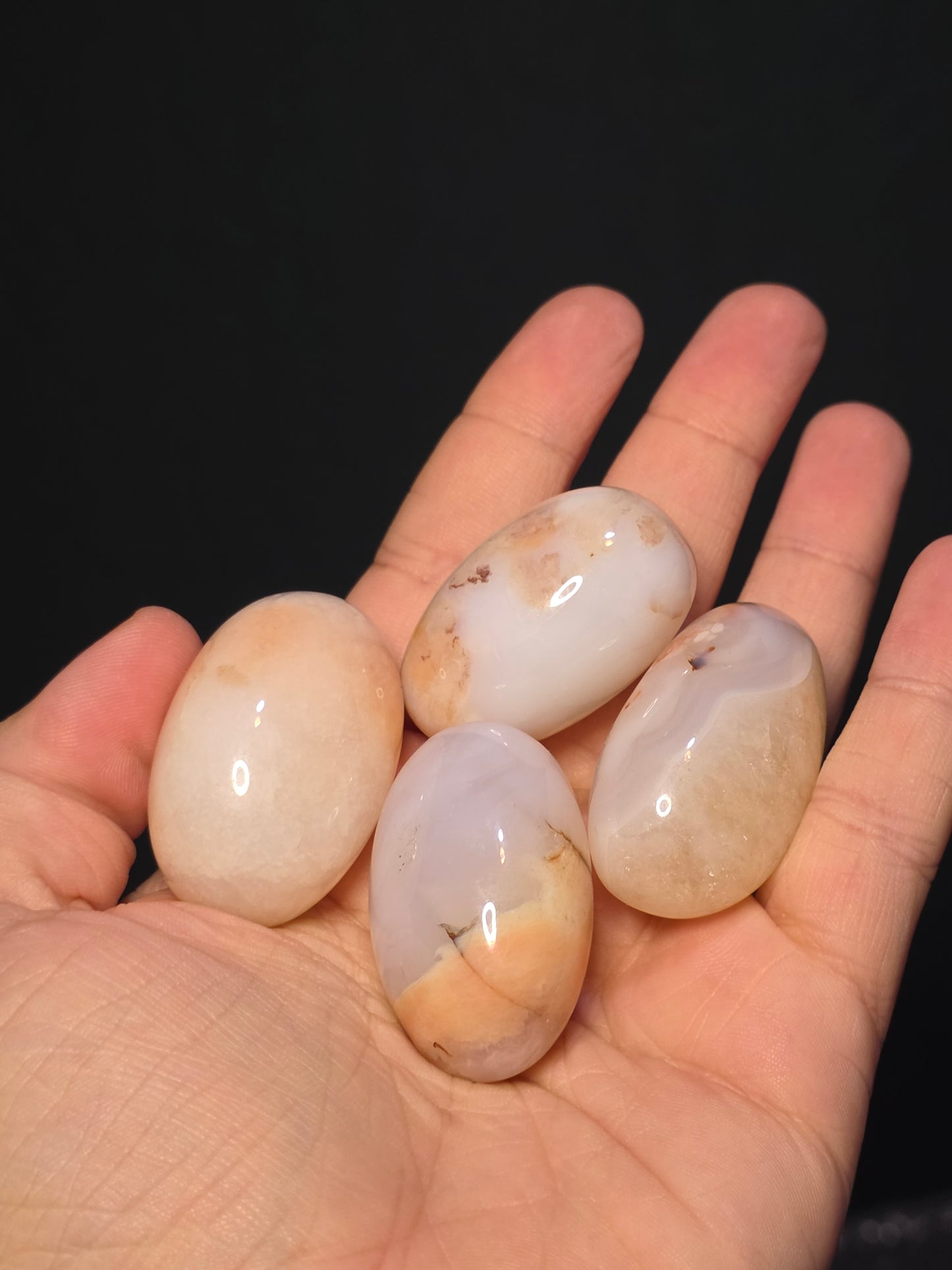 Flower Agate Lingam