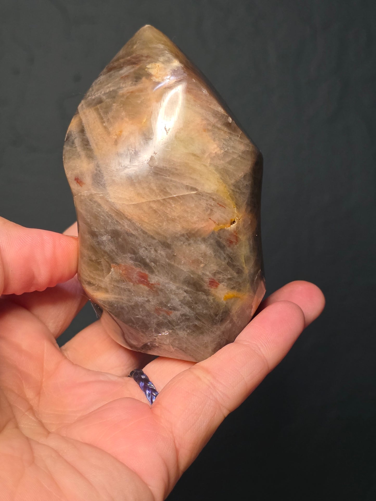 Flashy Black Moonstone Flame