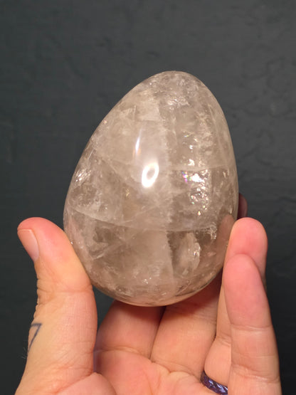 Smoky Quartz Egg