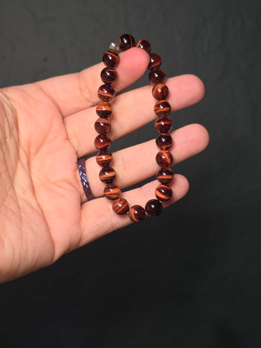 Red Tigers Eye Bracelet