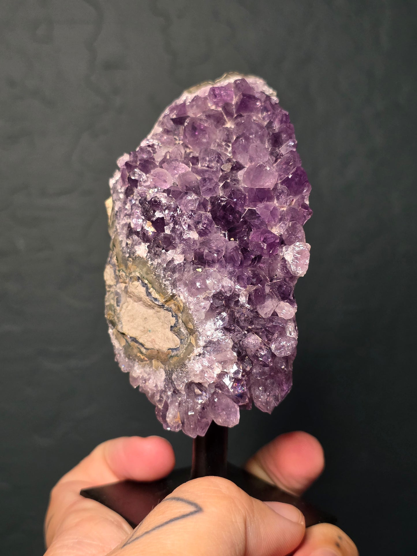 Amethyst Cluster on Stand